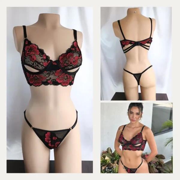 bralette aurora- Lencería Femenina y ropa interior mujer Bogotá