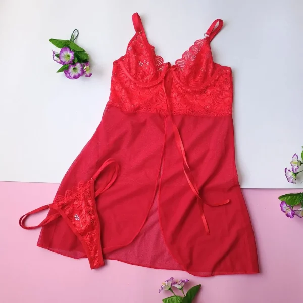 Babydoll Abril ropa interior y lencería femenenia bogota